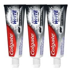 Colgate Advanced White Charcoal whitening toothpaste 3 x thumbnail 2