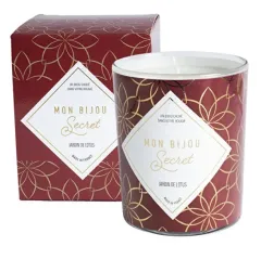 Troli Scented candle 40h with jewel Lotus garden CCOFL100 thumbnail 1