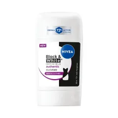 Nivea Solid antiperspirant B&W Authentic Anti-Perspirant 50 ml thumbnail 1