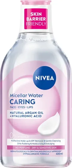 Nivea Micellar Water for dry skin Micellar Water 400 ml thumbnail 1