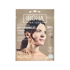 Iroha Cotton mask for face and neck Anti-Age Face & Neck Mask 30 ml thumbnail 1