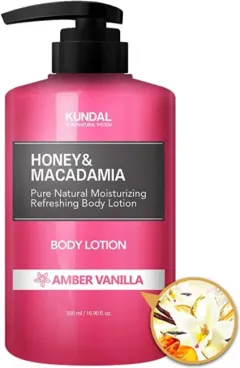 KUNDAL Nourishing Body Lotion Honey & Macadamia Amber Vanilla (Body Lotion) 500 ml 1