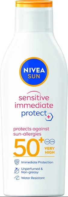 Nivea Protective lotion for sensitive skin SPF 50+ Sun Sensitive Protect 200 ml thumbnail 1