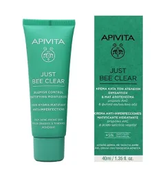 Apivita Just Bee Clear Blemish Control Mattifying Moisturizer thumbnail 1
