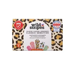 Wild Stripes Plasters Classic Sensitive Plasters 5 pcs thumbnail 1
