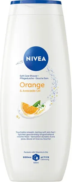 Nivea Shower gel Orange & Avocado Oil (Care Shower Gel) 500 ml thumbnail 1