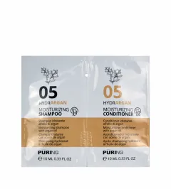 PÜRING sample 10+10 ml 05 Hydrargan Moisturizing Shampoo + Conditioner thumbnail 1