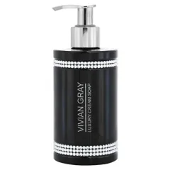 Vivian Gray Black Crystals Creamy Liquid Soap (Luxury Cream Soap) 250 ml thumbnail 1