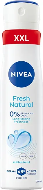 Nivea Fresh Natural Deodorant Spray 250 ml thumbnail 1
