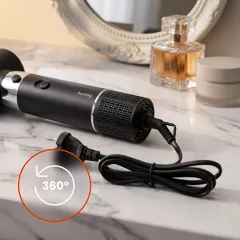 Huslog Hot air brush 6 in 1 with ionization black thumbnail 6
