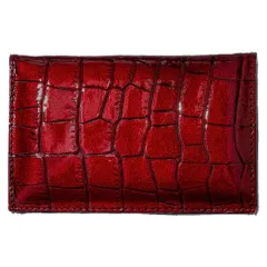 DuKaS Family red manicure Solingen shiny faux leather PL25204 thumbnail 3
