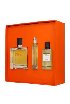Hermes Set Hermes Terre D`Hermes Parfum 75ml + Parfum 15ml + Shower Gel Hair & Body 40ml thumbnail 6