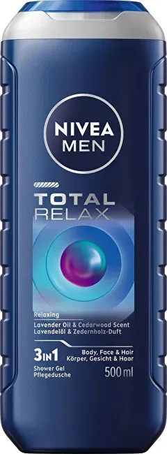 Nivea Men Total Relax (Body, Face & Hair Shower Gel) thumbnail 1