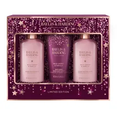 Baylis & Harding Wild Cherry & Vanilla Body Care Gift Set 3 pcs thumbnail 1