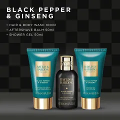 Baylis & Harding Black Pepper & Ginseng Mini Body Care Gift Set 3 pcs thumbnail 2