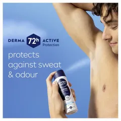 Nivea Antiperspirant spray Men Derma Control Defend (Antiperspirant) 150 ml thumbnail 5