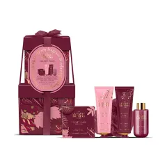 Grace Cole Velvet Plum & Soft Suede Body Care Gift Set 5 pcs thumbnail 1