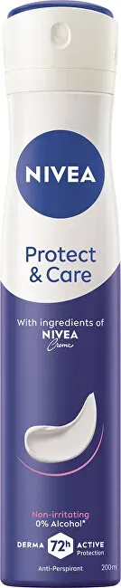 Nivea Antiperspirant spray Protect & Care Anti-Perspirant 200 ml thumbnail 1