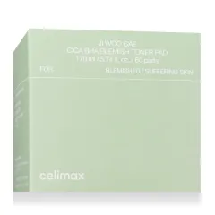 Celimax Ji Woo Gae Cica BHA Blemish Toner Pad thumbnail 1