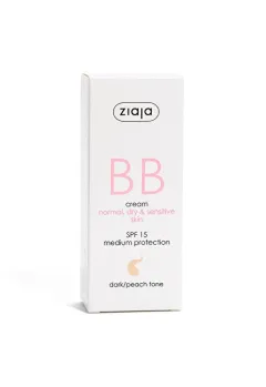 Ziaja BB krém pro normální, suchou a citlivou pleť SPF 15 Dark/Peach Tone (BB Cream) 50 ml thumbnail 2