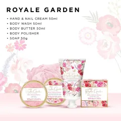 Baylis & Harding Baylis & Harding Body Care Gift Set in Tin - Royale Garden, 5pcs thumbnail 3