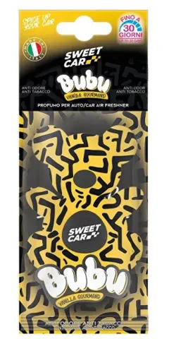 Sweet Home Collection Vanilla Gourmand Car Air Freshner Car Tag thumbnail 1