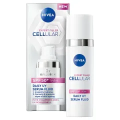 Nivea Daily UV serum SPF 50+ Cellular Expert Filler Fluid 50 ml thumbnail 1