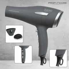 Profi care Professional hair dryer PC-HT 3045 Anthracite thumbnail 3