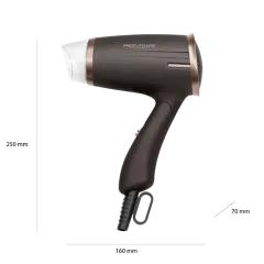 Profi care Compact hair dryer HT 3009 BR thumbnail 3
