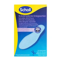 Scholl Shoe inserts Shock Reducer Shock-absorbing Insoles 1 pair thumbnail 1