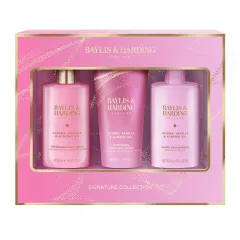 Baylis & Harding Jojoba, Vanilla & Almond oil body care gift set 3 pcs thumbnail 1