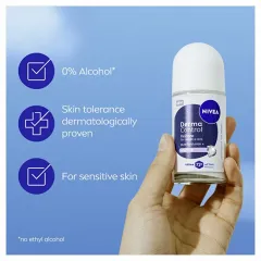 Nivea Derma Control Restore Antiperspirant Roll-On (Antiperspirant) 50 ml thumbnail 4