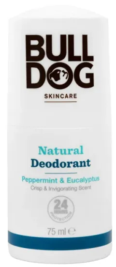 Bulldog Natural Ball Deodorant (Natural Deodorant Peppermint & Eucalyptus Crisp & Invigorating Scent) 75 ml thumbnail 1