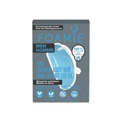 Foamie Men´s shower care for face, body and hair Seas The Day (3 in 1 Shower Body Bar) 90 g thumbnail 1