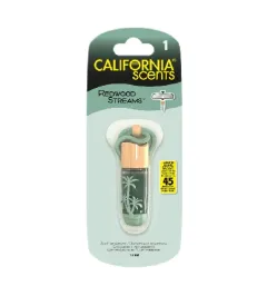 California Scents car fragrance 5 ml Hanging Vial Redwood Streams thumbnail 1