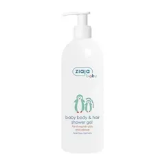 Ziaja Body and hair washing gel for children Penguin (Baby Body & Hair Shower Gel) 400 ml thumbnail 1