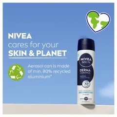 Nivea Antiperspirant spray Men Derma Control Defend (Antiperspirant) 150 ml thumbnail 8