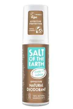Salt Of The Earth Natural deodorant spray with ginger and jasmine Ginger + Jasmine ( Natura l Deodorant) 100 ml thumbnail 1