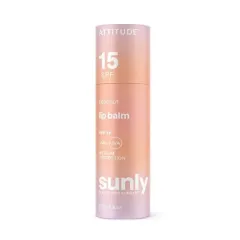 Attitude Mineral protective lip balm with coconut scent SPF 15 (Lip Balm) 8.5 g thumbnail 1