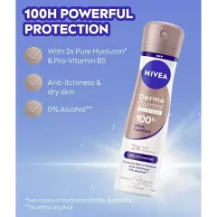 Nivea Derma Control Ultra Comfort antiperspirant spray 150 ml thumbnail 2