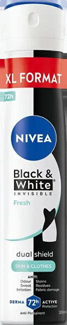 Nivea Black & White Invisible Fresh thumbnail 1