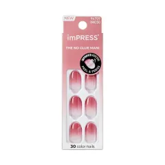 Kiss Self-adhesive nails imPRESS Color Nails (Beat The Heat) 30 pcs thumbnail 1