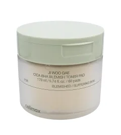Celimax Ji Woo Gae Cica BHA Blemish Toner Pad thumbnail 5
