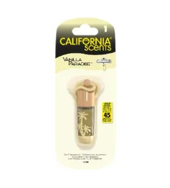 California Scents Hanging Vial Vanilla Paradise thumbnail 1