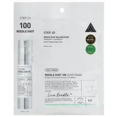 Vt cosmetics Reedle Shot 100 2 Step Mask Sejas maska 27 ml Sejas maskas ar mikroadatām thumbnail 6