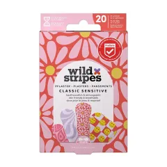 Wild Stripes Plasters Classic Sensitive Pastel Fun Plasters 20 pcs thumbnail 1