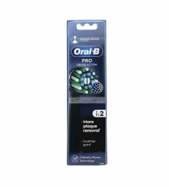 ORAL-B spare head 2 pcs Pro Cross Action Black thumbnail 1