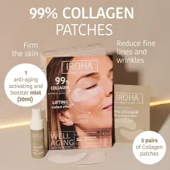 Iroha Collagen eye pads Eye Contour Patches 3 pairs + thumbnail 3