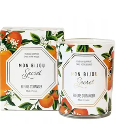 Troli Scented candle 40h with jewel Orange blossom CROFO100 thumbnail 1