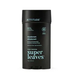 Attitude Natural Men´s Deodorant Super Leaves Eucalyptus & Sage (Deodorant) 75 g thumbnail 1